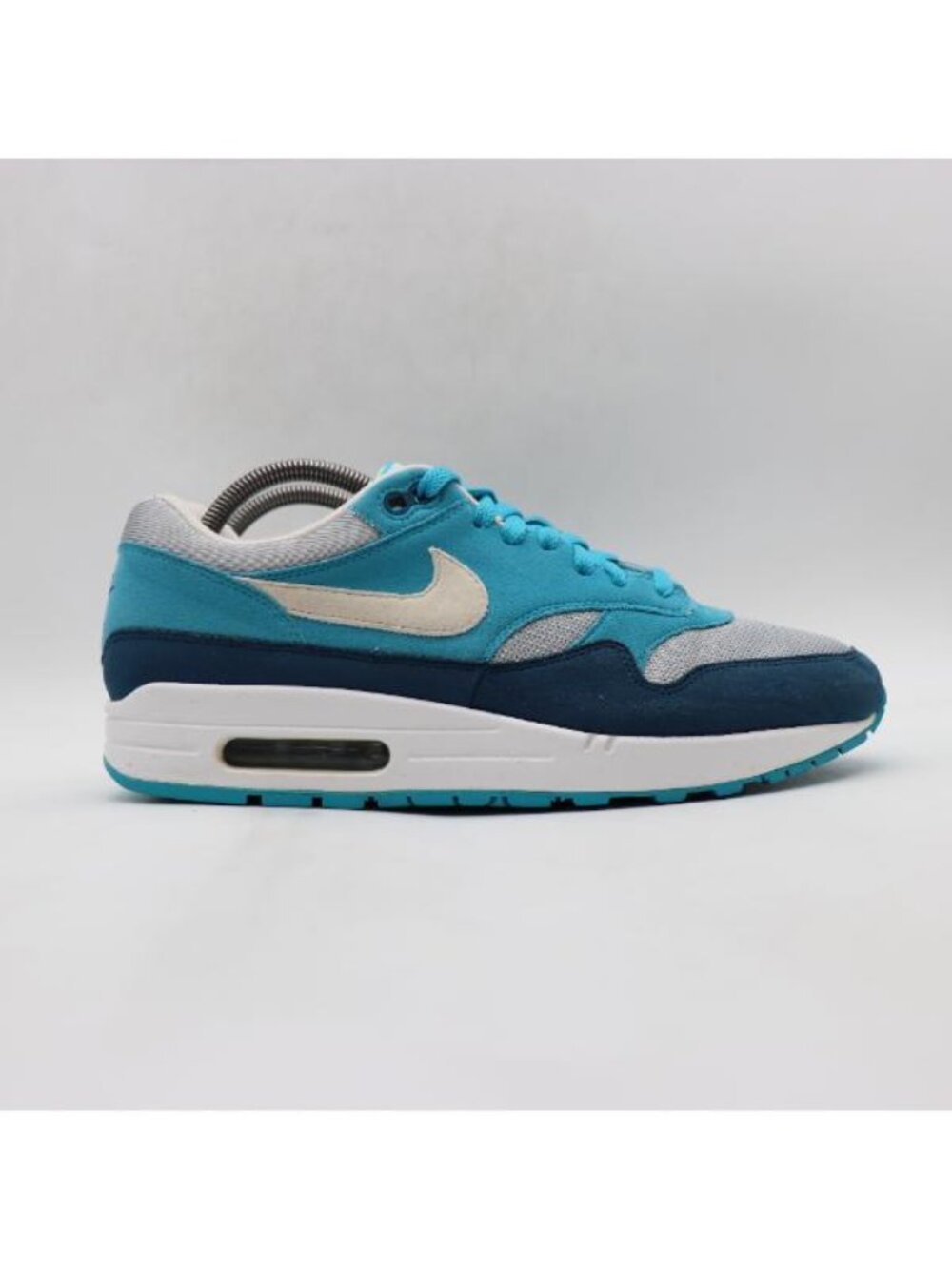 Nike Air Max 1 Blue Fury Men's 10.5 Casual Sneakers Sneakers AH8145-002